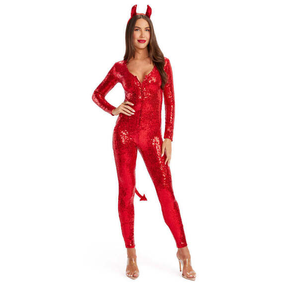 Tipsy Elves Sequin Devil Costume Size SMALL brand new unopened